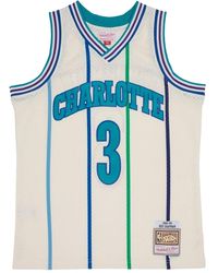 Mitchell & Ness - X Nba Hornets 1988 "Rex Chapman" Striped Tank Top - Lyst