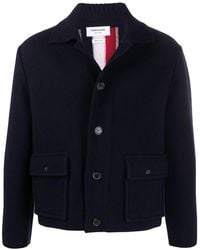 Thom Browne - Stripe Shirt Jacket - Lyst