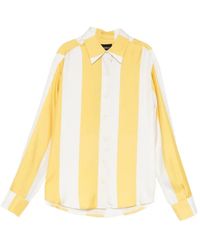 Cynthia Rowley - Striped Silk Shirt - Lyst