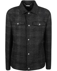 John Richmond - Bouclé Star-Button Jacket - Lyst