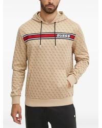 Guess - Hoodie À Logo Imprimé - Lyst