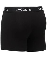 Lacoste - Logo-Waistband Boxer Briefs Set (Set Of Three) - Lyst