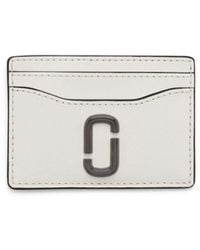 Marc Jacobs - Logo-plaque Leather Cardholder - Lyst