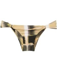 Lenny Niemeyer - Slip Bikini Con Stampa Astratta - Lyst