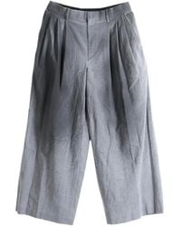 Doublet - Pleated Pinstripe Trousers - Lyst