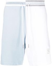 Thom Browne - Shorts Funmix Con Design Color-Block - Lyst