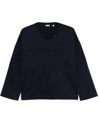 Aspesi - Crew Neck Long-Sleeve Top - Lyst
