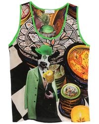 The Artistylist - Cow Sleeveless Tank Top - Lyst