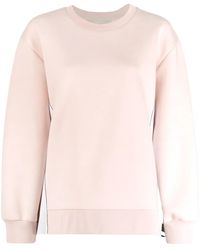 Stella McCartney - Sudadera Con Franjas Del Logo - Lyst