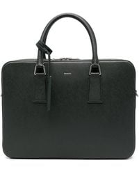 Sandro - Textured Zip-Fastening Briefcase - Lyst