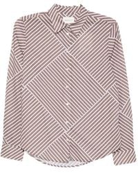 GANT - Chemise À Rayures - Lyst