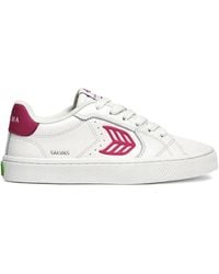 CARIUMA - Salvas Logo-Detail Leather Sneakers - Lyst