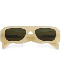 Jil Sander - Edition 4 Rectangle-Frame Sunglasses - Lyst