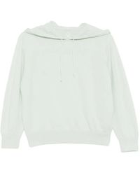 Teddy Cashmere - Logo-Embroidered Hoodie - Lyst