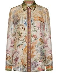 Pierre Louis Mascia - Floral-Print Shirt - Lyst