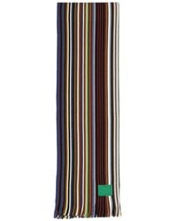 Paul Smith - Wool Iver-Stripe Scarf - Lyst