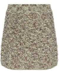 By Malene Birger - Gia Bouclé Knit Mini Skirt - Lyst