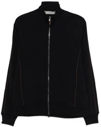 Canali - Zip Trim Sweater - Lyst