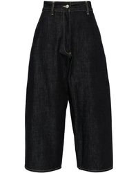 Studio Nicholson - Wide-leg Cropped Jeans - Lyst