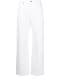 P.A.R.O.S.H. - High Waist Strairght Jeans - Lyst