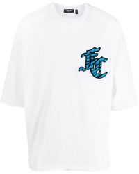 FIVE CM - T-shirt à patch logo - Lyst