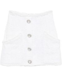 Xenia Magera - Aura Tweed Rok - Lyst