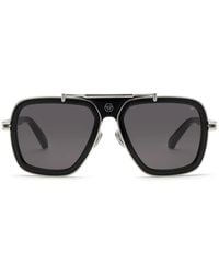 Philipp Plein - Plein Icon Oversize-Frame Sunglasses - Lyst