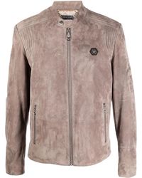 Philipp Plein - スエード パデッドジャケット - Lyst
