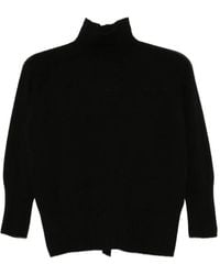 Simone Rocha - Kasjmier Top Met Hoge Hals - Lyst