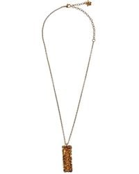 Versace - Halskette Mit Barocco-Anhänger - Lyst