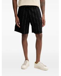 EA7 - Bermudas Con Cordones Y Logo - Lyst