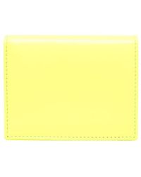 Comme des Garçons - Colour-block Leather Bi-fold Wallet - Lyst