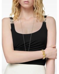 Versace - Medusa '95 Crystal Cuff Bracelet - Lyst