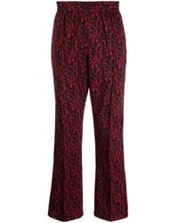 Needles - Karierte Hose Mit Biesen - Lyst