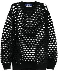 Junya Watanabe - Maglione Con Dettaglio Laser Cut - Lyst