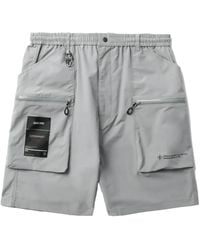 Izzue - Logo-Patch Cargo-Pocket Shorts - Lyst