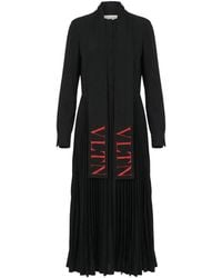 Valentino Garavani - Long-Sleeves Maxi Dress - Lyst