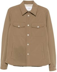 Lardini - Long Sleeve Shirt Jacket - Lyst