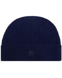 Etro - Logo-Embroidered Beanie - Lyst