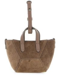 Brunello Cucinelli - Micro Bc Duo Tote Bag - Lyst