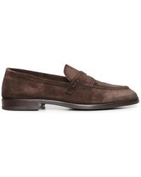 John Galliano - Tequila Suede Penny Loafers - Lyst