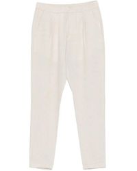 Low Brand - Elasticated-Waistband Trousers - Lyst