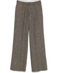 Sandro - プリーツディテール パンツ - Lyst