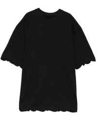 JNBY - Lace-Trim Embroidered T-Shirt - Lyst