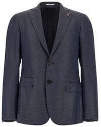 Pal Zileri - Textured Single-Breasted Blazer - Lyst