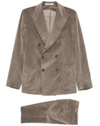 Tagliatore - Double-Breasted Corduroy Suit - Lyst