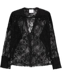 Nude - Blouse Met Kant - Lyst