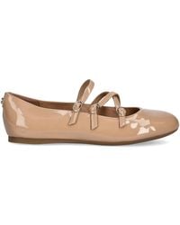 Guess - Straps Buckle Ballet Flat - Lyst