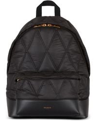 Balmain - Sac À Dos Matelassé - Lyst