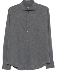 Fedeli - Long-Sleeve Wool Shirt - Lyst